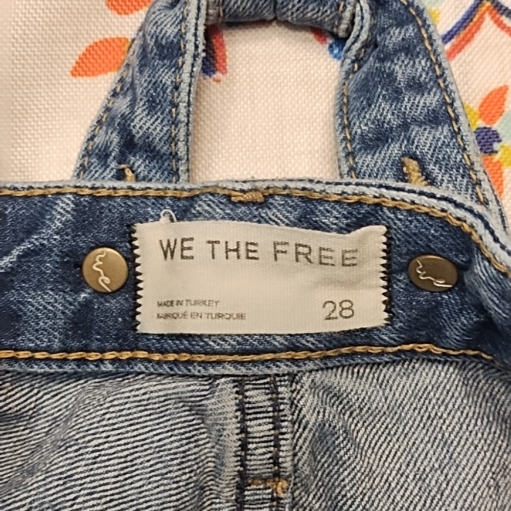 Free People 28 Berkeley Suspender Jeans - Picture 3 of 10